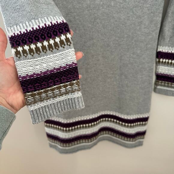 Athleta fair Isle Nordic sweater dress size‎ small - Picture 3 of 6